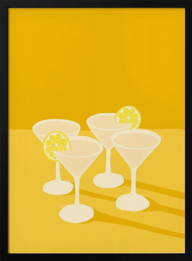 DRINKZ - Wilma Wenåker Framed Art | Home or Office Art