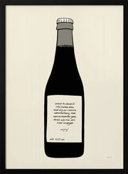 ENJOY - Wilma Wenåker Framed Art | Home or Office Art