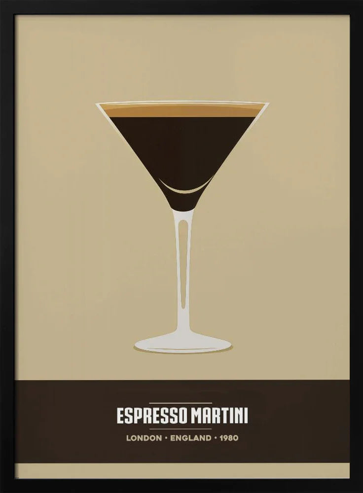Espresso Martini - Andreas Magnusson Framed Art | Home or Office Art