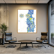 Corporate Office Decor Wal lArt 40x60 Frame|Business Office Art