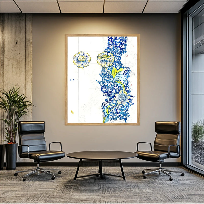 Corporate Office Decor Wal lArt 40x60 Frame|Business Office Art