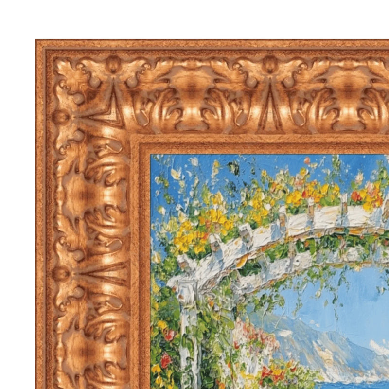 16x20 Frame Ornate Wide Antique Gold Picture Frame-D8080