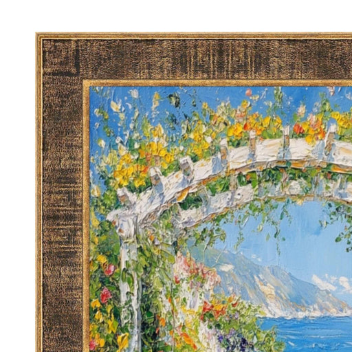 36x48 Frame Farmhouse Rustic Wood Black Gold Picture Frame