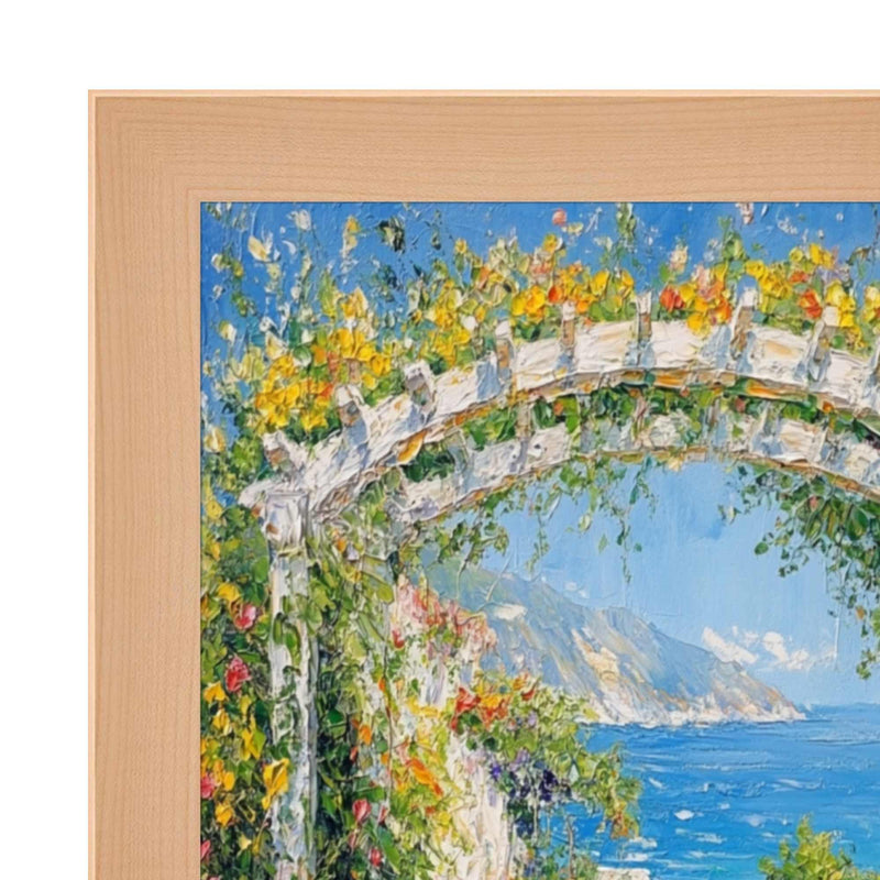 10x15 Frame Natural Maple Wood Flat Picture Frame