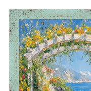 11x13 Frame Slim Teal Seaspray Chabi Chic Farmhouse Rustic Picture Frame