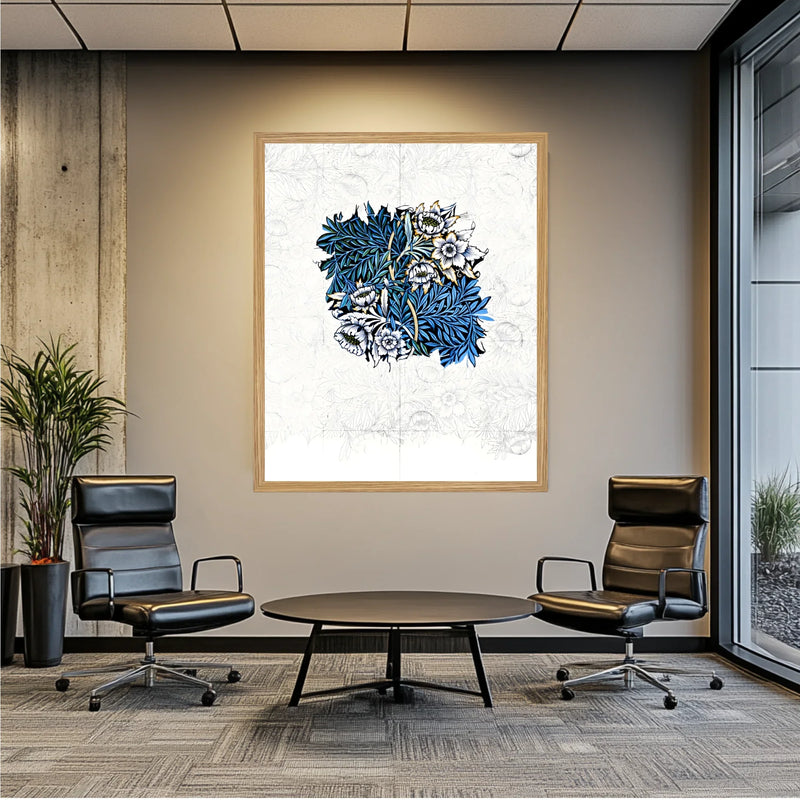 Corporate Office Decor Wall Art 40x60 Frame|Business Office Art