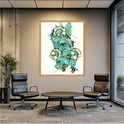 Corporate Office Decor Art 40x60 Frame  | Business Office Wall Art