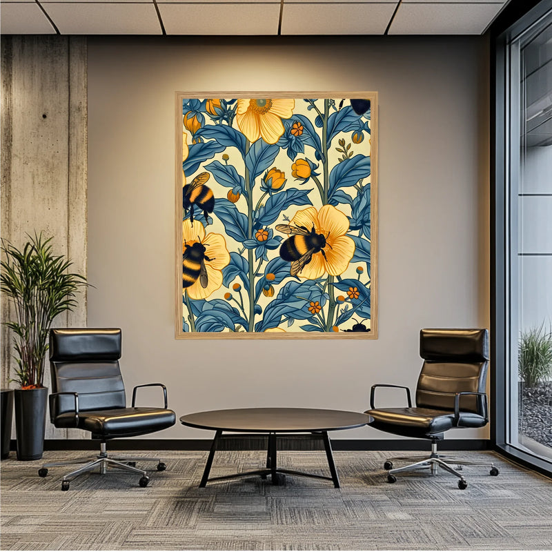 Corporate Office Decor Art 40x60 Frame  | Business Office Wall Art