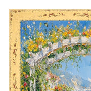 Slim Yellow Chabi Chic Farmhouse Rustic Picture Frame 