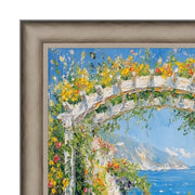 12x20 Frame Industrial Silver Metal Slope Picture Frame