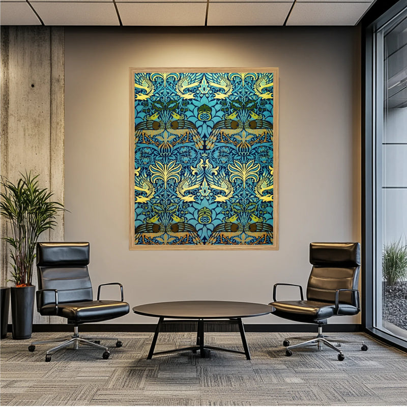 Corporate Office Decor Wall Art 40x60 Frame|Business Office Art