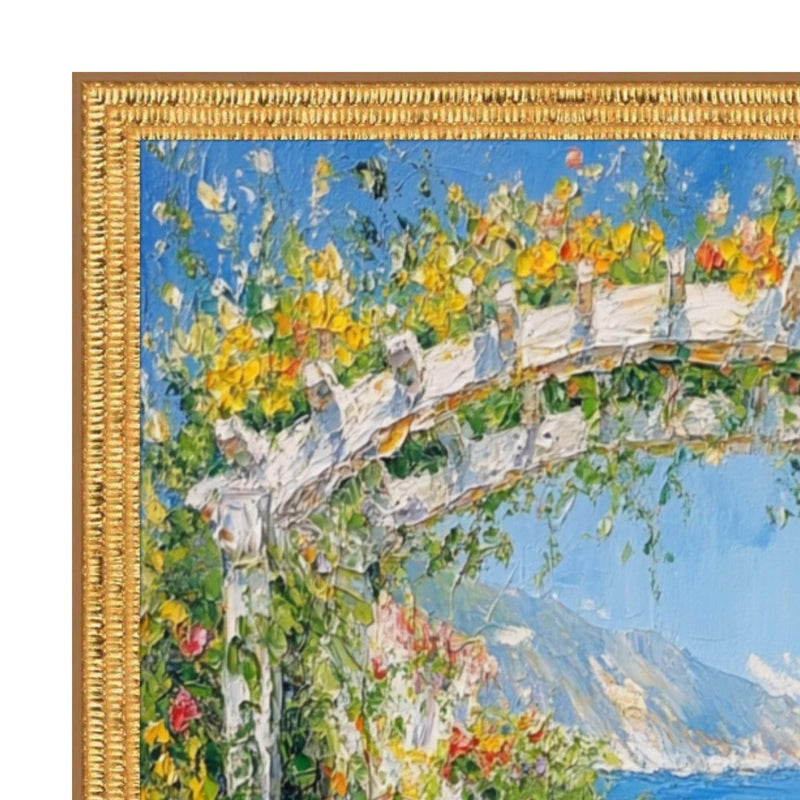 27x27 Frame Contemporary Modern Slim Bright Gold Pebbled Texture Picture Frame