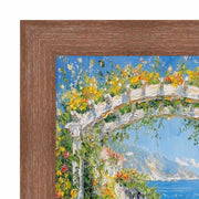 18x18 Frame Rust Brown Grain Barnwood Picture Frame