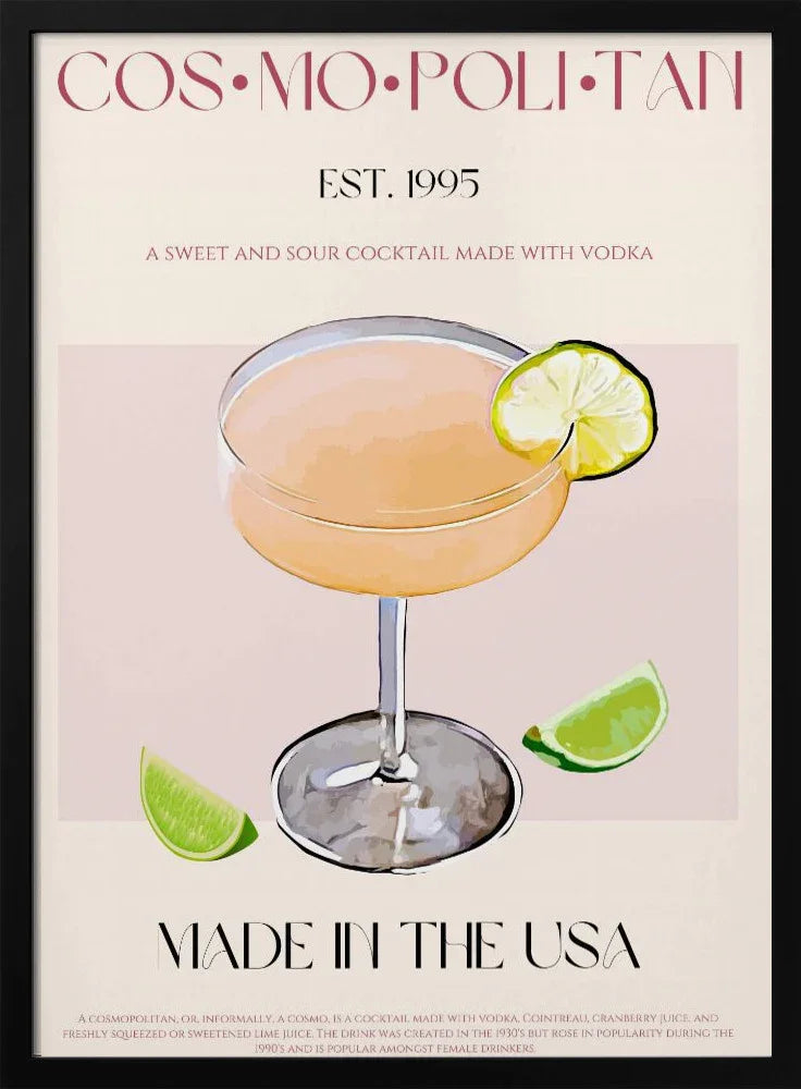 Cosmopolitan Essence - Nazma Khokhar Framed Art | Home or Office Art