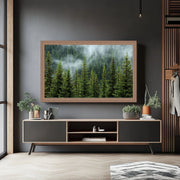 32 Inch TV Picture Frame - Decorative Custom frame for 32 inch TV  Modern Memory Design 