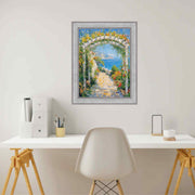 10x12 Frame Modern Contemporary Silver Flat Picture Frame