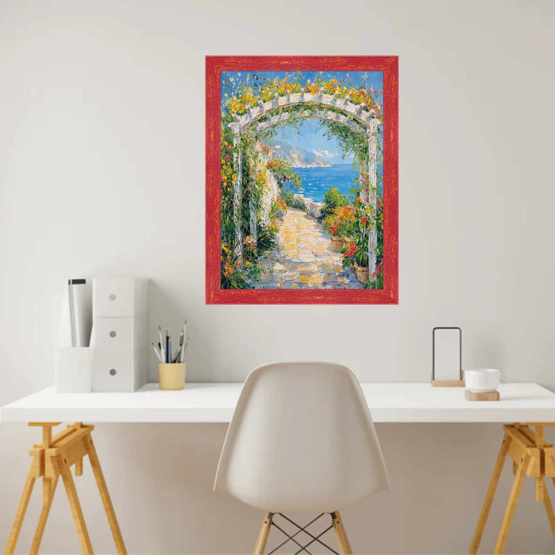 11x13 Frame Slim Teal Seaspray Chabi Chic Farmhouse Rustic Picture Frame