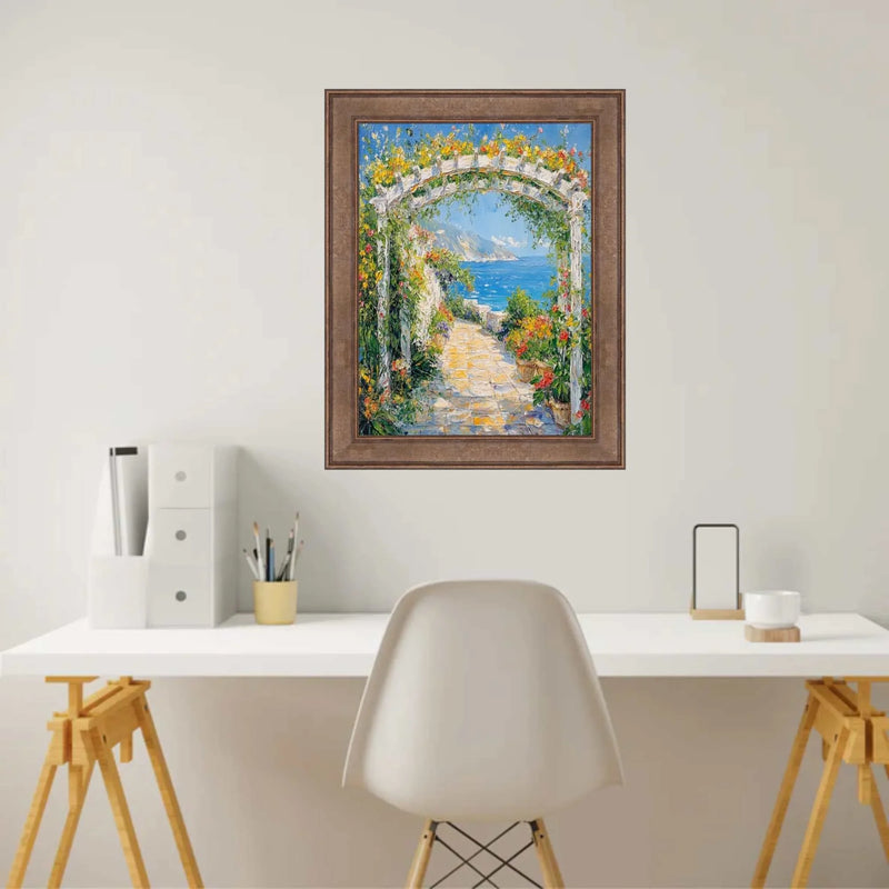 12x14 Frame Modern Contemporary Mocha Cafe Bronze Flat Picture Frame