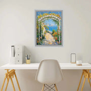 22x22 Frame Modern Silver Metal Brushed Picture Frame