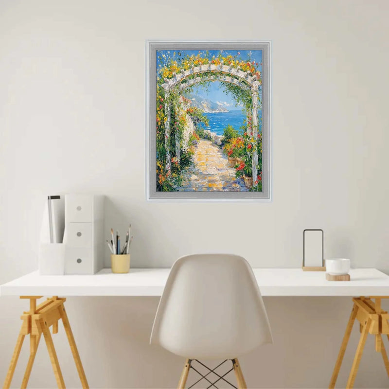 13x17 Frame Modern Silver Metal Brushed Picture Frame