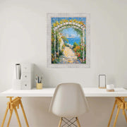 11x14 Frame Rustic Wood White Wash Picture Frame