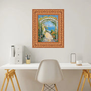 26x26 Frame Ornate Wide Antique Gold Picture Frame-D8080