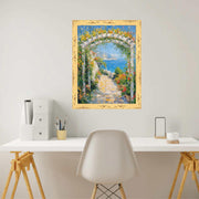 20x20 Frame Natural Maple Wood Flat Picture Frame