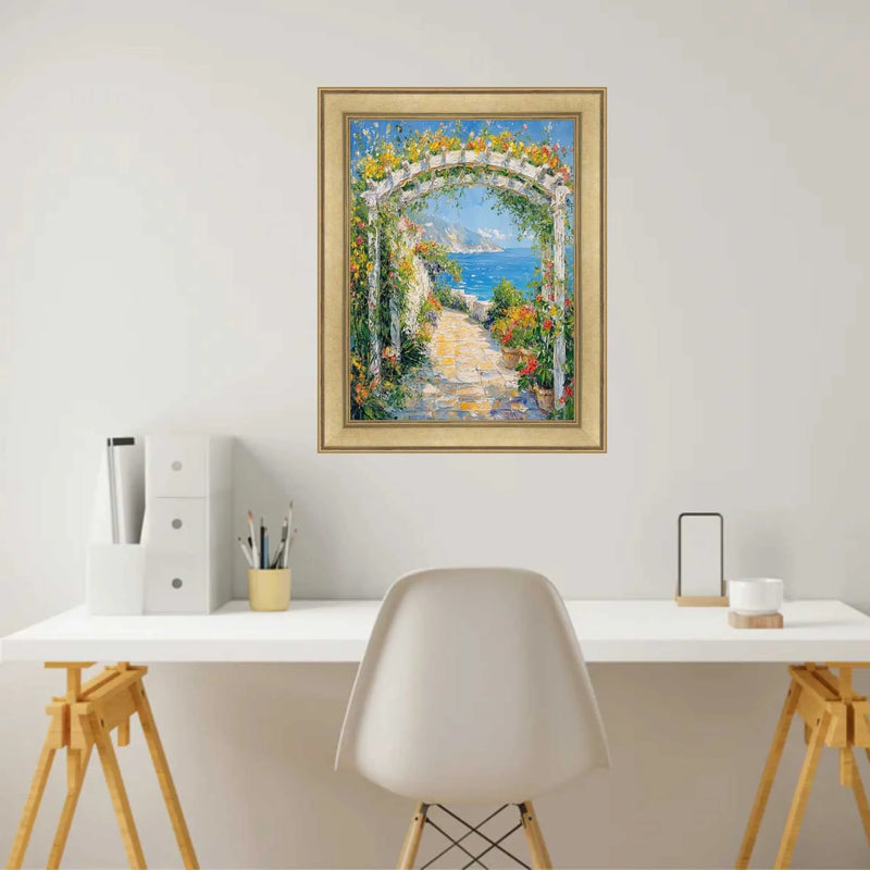 32x24 Frame Modern Contemporary Champagne Gold Flat Picture Frame