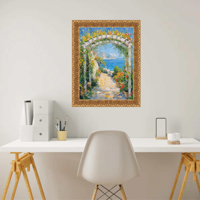 24x30 Frame Versailles Gold Ornate Picture Frame - Vintage Wall deco