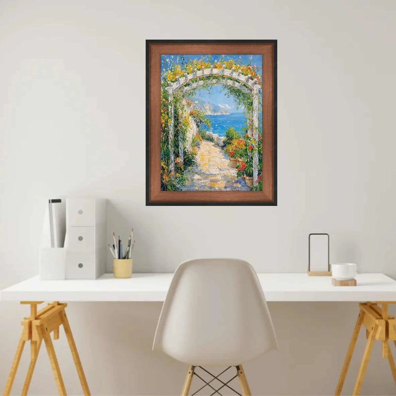 22x28 Frame Vintage Brushed Rust Copper Black Picture Frame