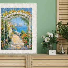 30x30 Frame White Birch Wood Scoop Picture Frame