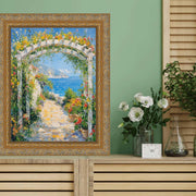 24x48 Frame Victorian Antique Gold Orante Picture Frame