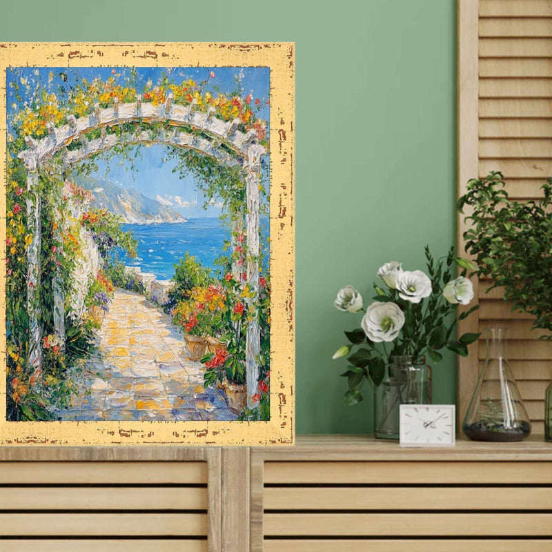 20x40 Frame Natural Maple Wood Flat Picture Frame