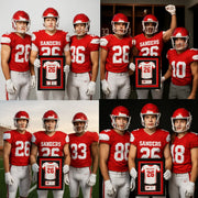Football Jersey Frame High School Senior Night