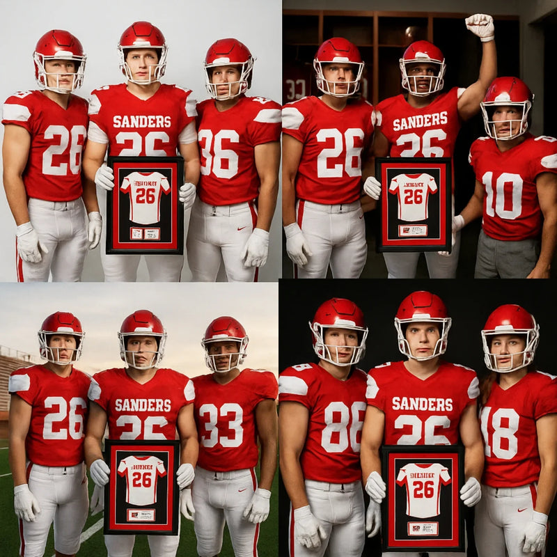 Football Jersey Frame High School Senior Night