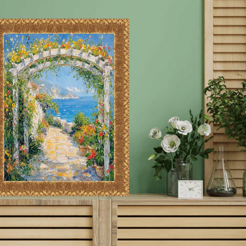 20x20 Frame Versailles Gold Ornate Picture Frame - Vintage Wall deco