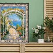 11x15 Frame Vintage Antique Alabaster White Wash Picture Frame