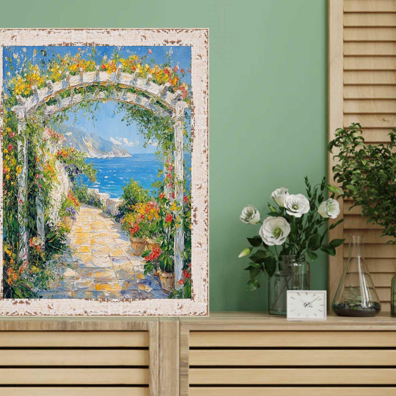 9x12 Frame Natural Maple Wood Flat Picture Frame