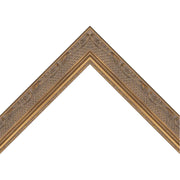 Antique Lined Gold Ornate Picture Frame Scoop