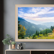 55 Inch TV Picture Frame - Decorative Custom frame for 55 inch TV  Modern Memory Design 