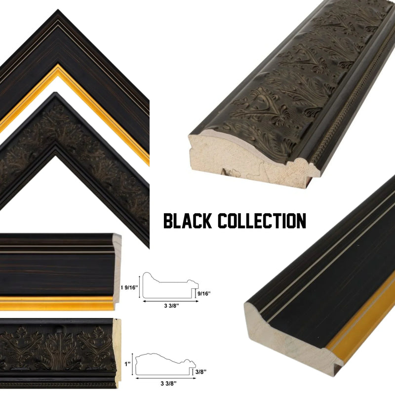 55 Inch TV Picture Frame - Decorative Custom frame for 55 inch TV  Modern Memory Design 