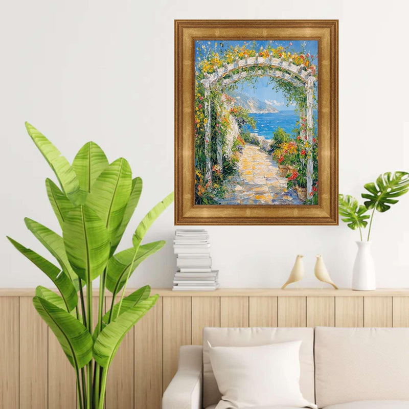 Vintage Antique Gold Picture Frame 