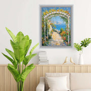 18x18 Frame Modern Silver Metal Brushed Picture Frame