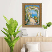 Victorian Antique Gold Orante Picture Frame 