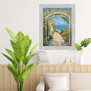 Rustic Wood White Wash Picture Frame 