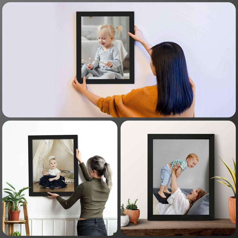 Modern Black 47x15 Picture Frame | 47 x 15 Frame Photo