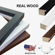 Modern Black 9x47 Picture Frame | 9 x 47 Poster Frame