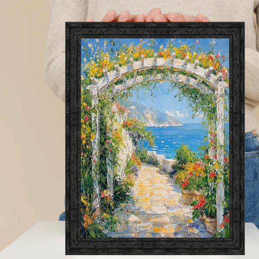 14x17 Frame Slim Bright Chrome Silver Pebbled Texture Picture Frame