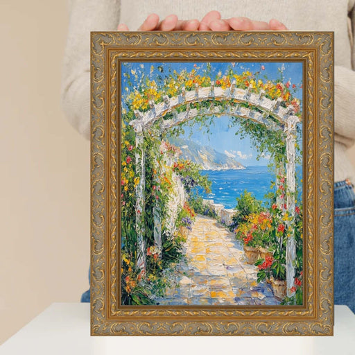 26x26 Frame Victorian Antique Gold Orante Picture Frame