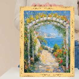 12x16 Frame Natural Maple Wood Flat Picture Frame